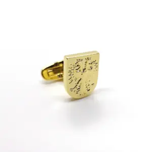 Boutons de manchette de Wouters dorés – Arte Del Fai