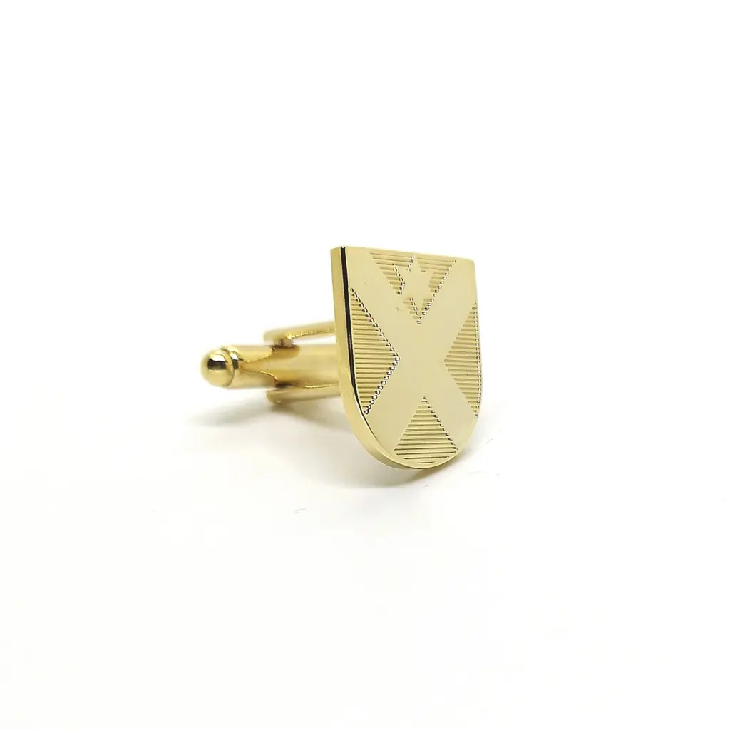 Boutons de manchette de Broqueville dorés