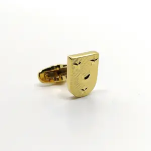 Boutons de manchette de Dorlodot dorés – Arte Del Fai