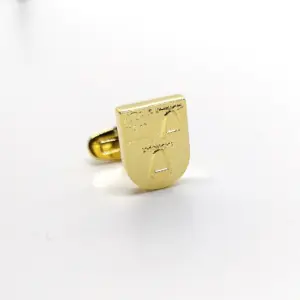 Boutons de manchette de Hemptinne dorés – Arte Del Fai