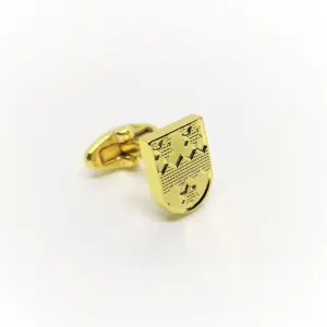 Boutons de manchette Morel de Westgaver dorés – Arte Del Fai