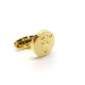 Boutons de manchette de Changy dorés – Arte Del Fai
