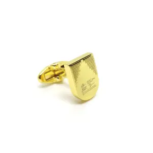 Boutons de manchette de Meyer dorés – Arte Del Fai