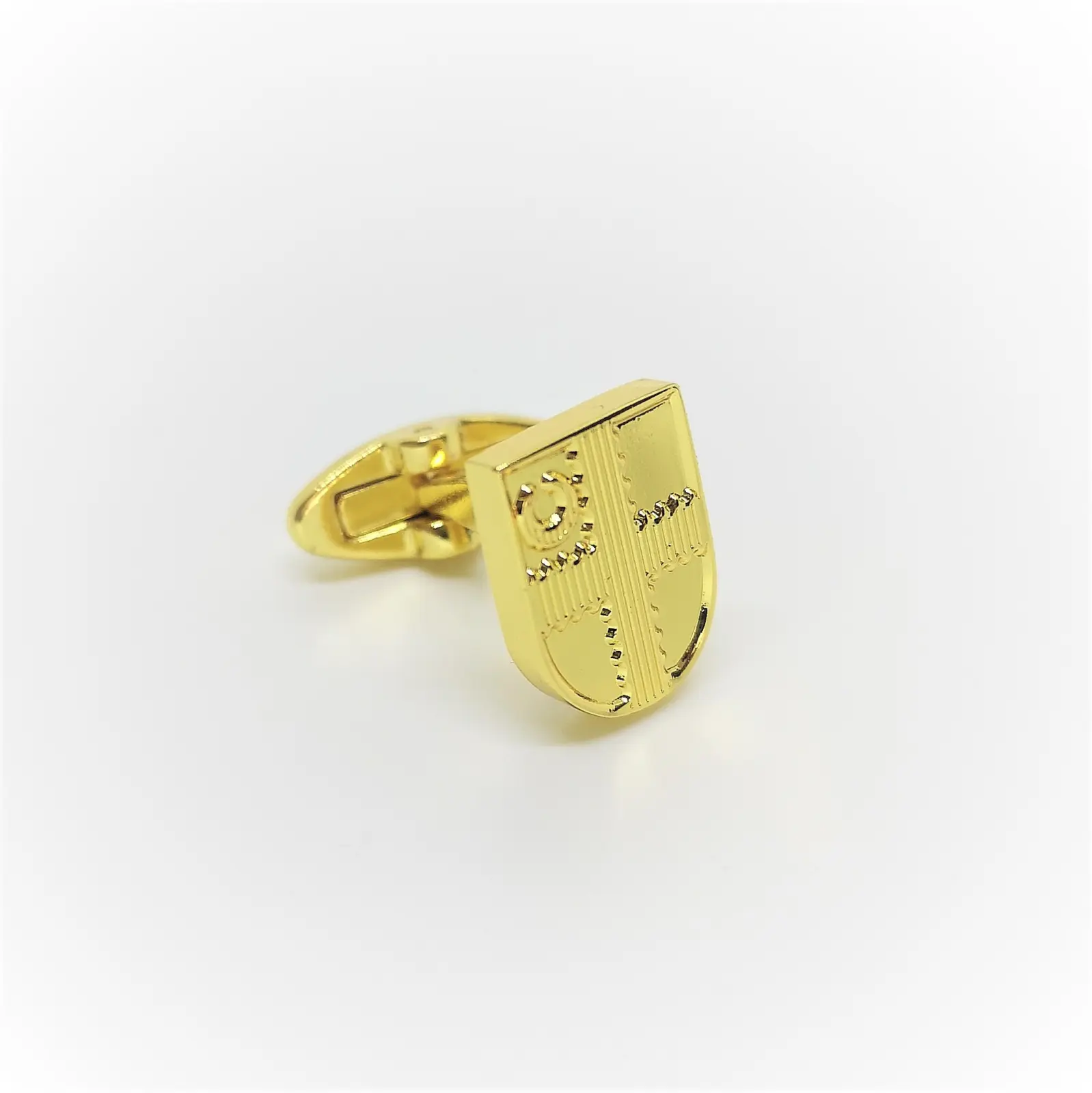 Boutons de manchette de Hennin dorés – Arte Del Fai